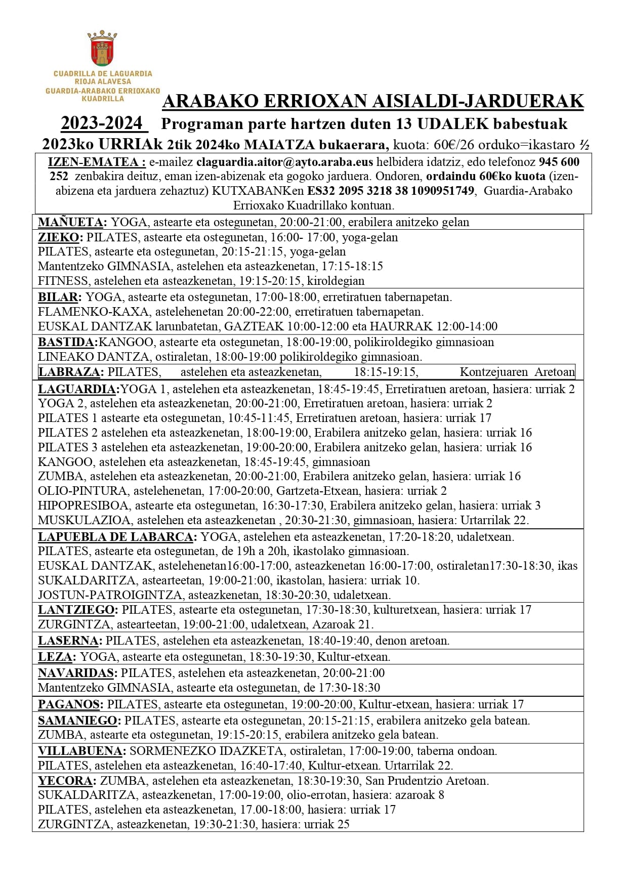 cursos de ocio Rioja alavesa segunda parte 2024 page 0001