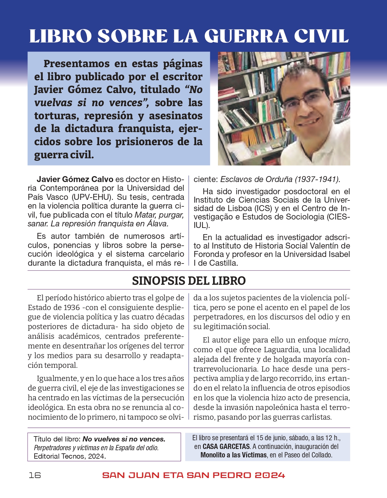 Programa de fiestas 2024