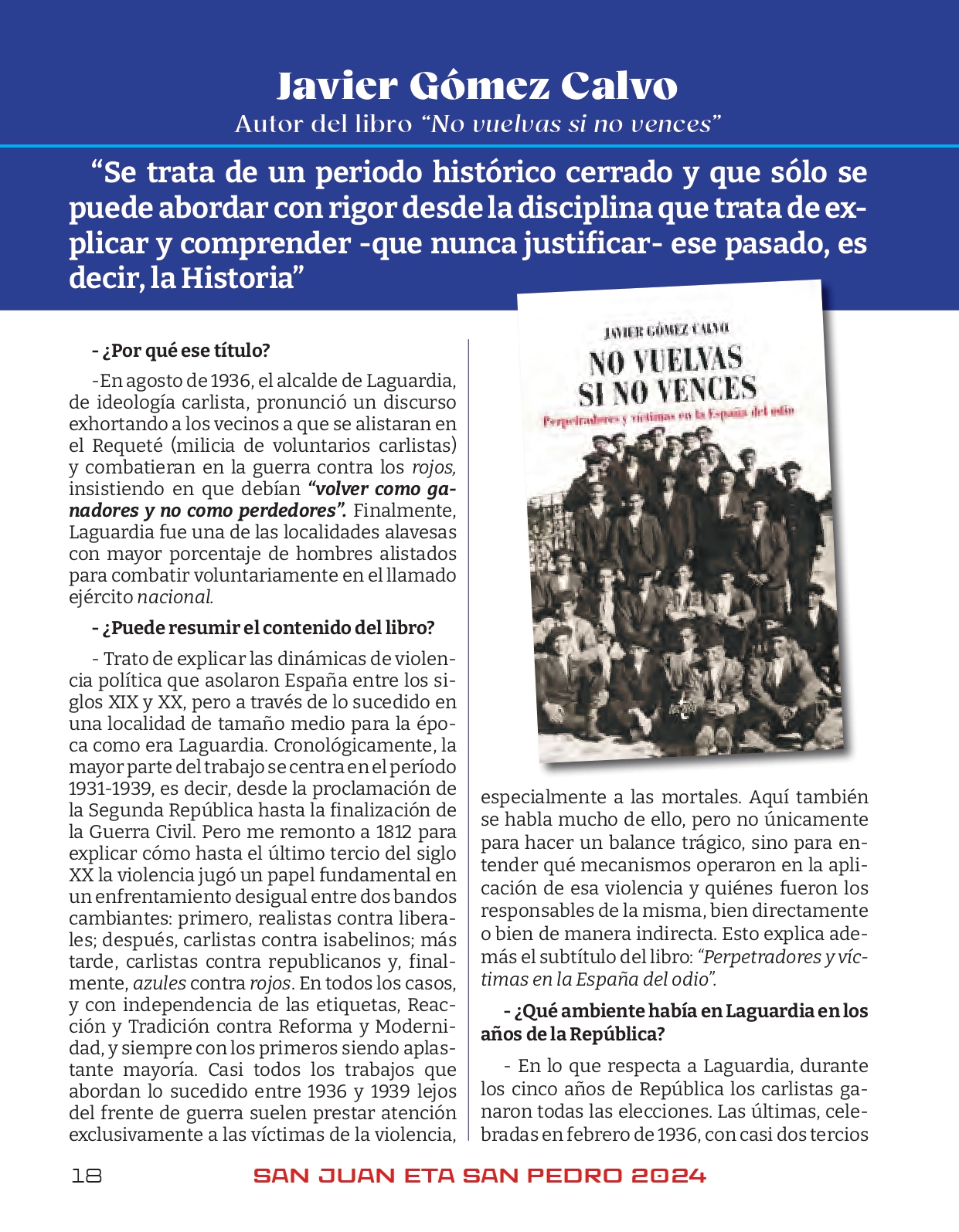 Programa de fiestas 2024