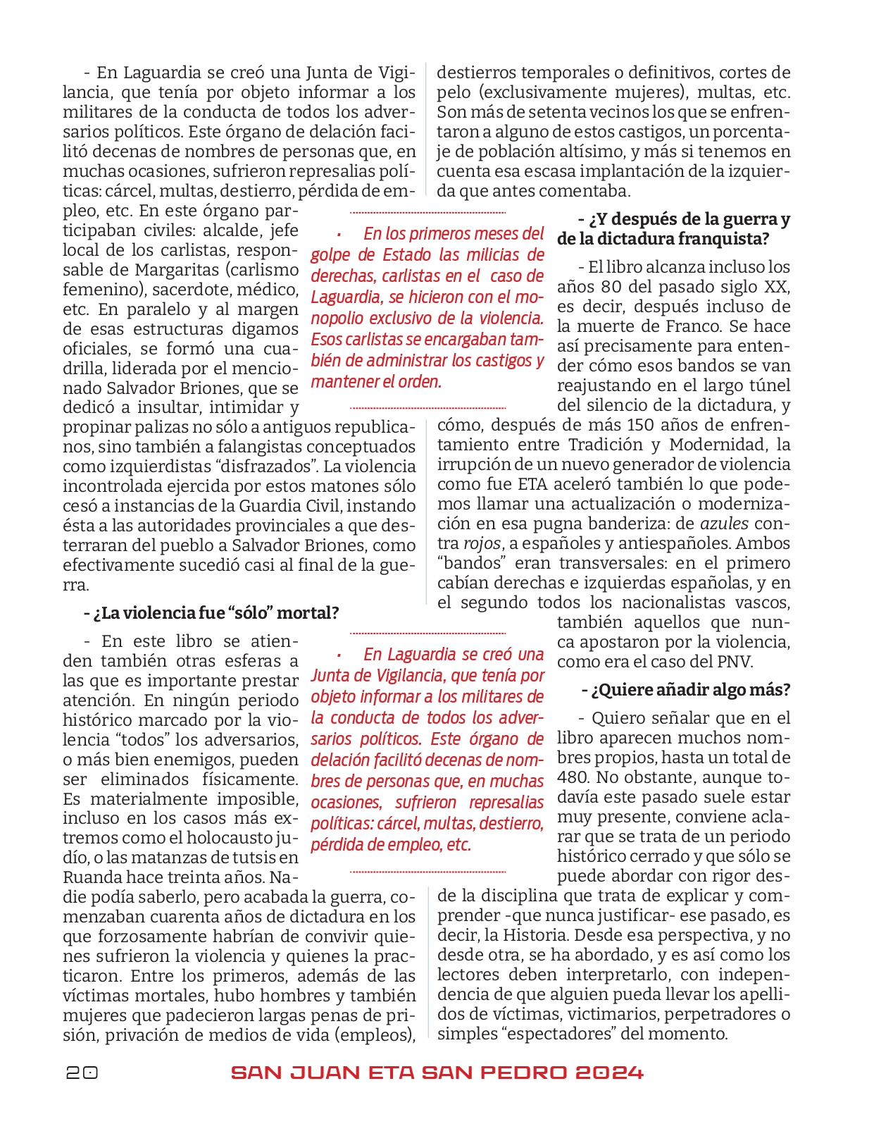Programa de fiestas 2024