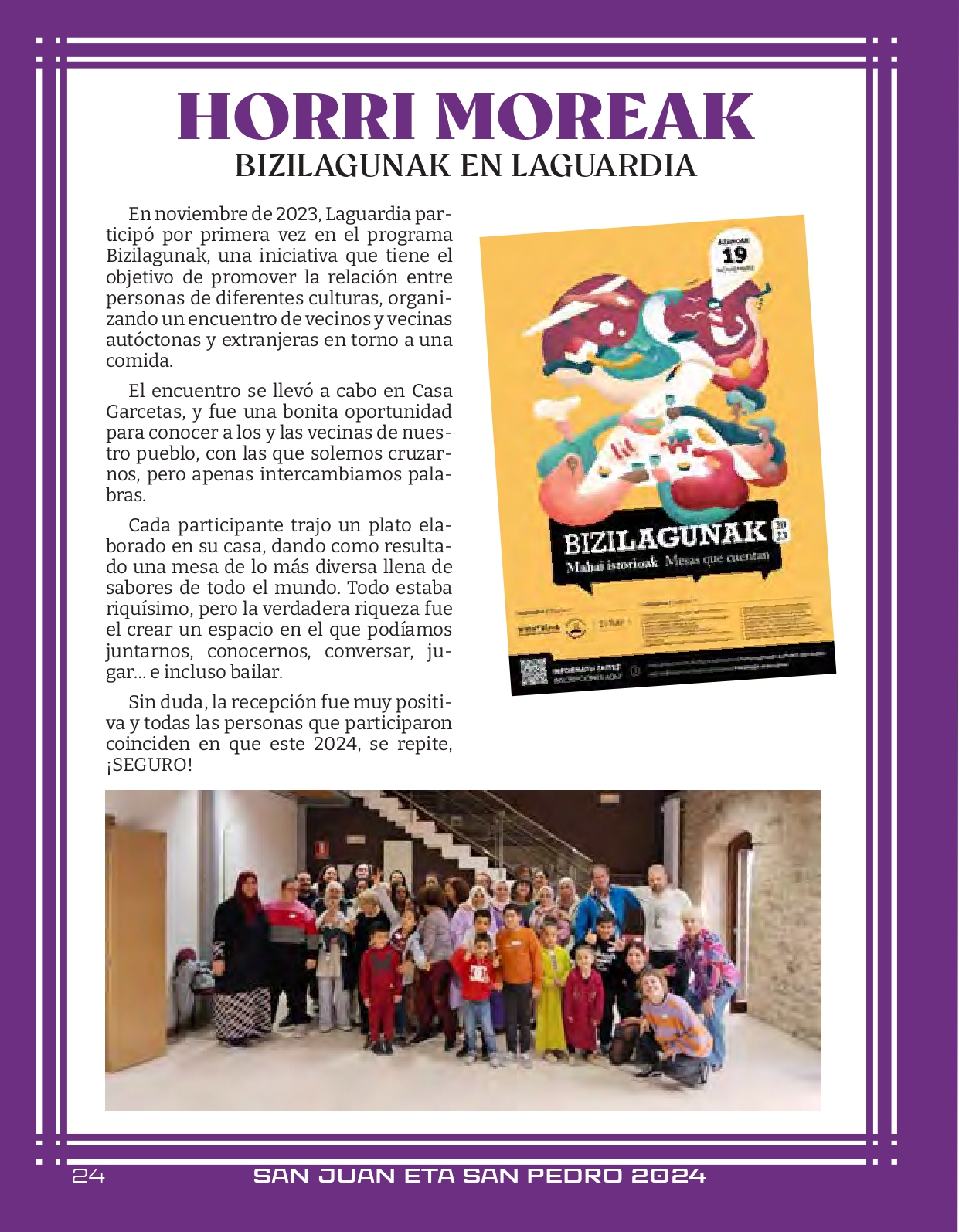Programa de fiestas 2024