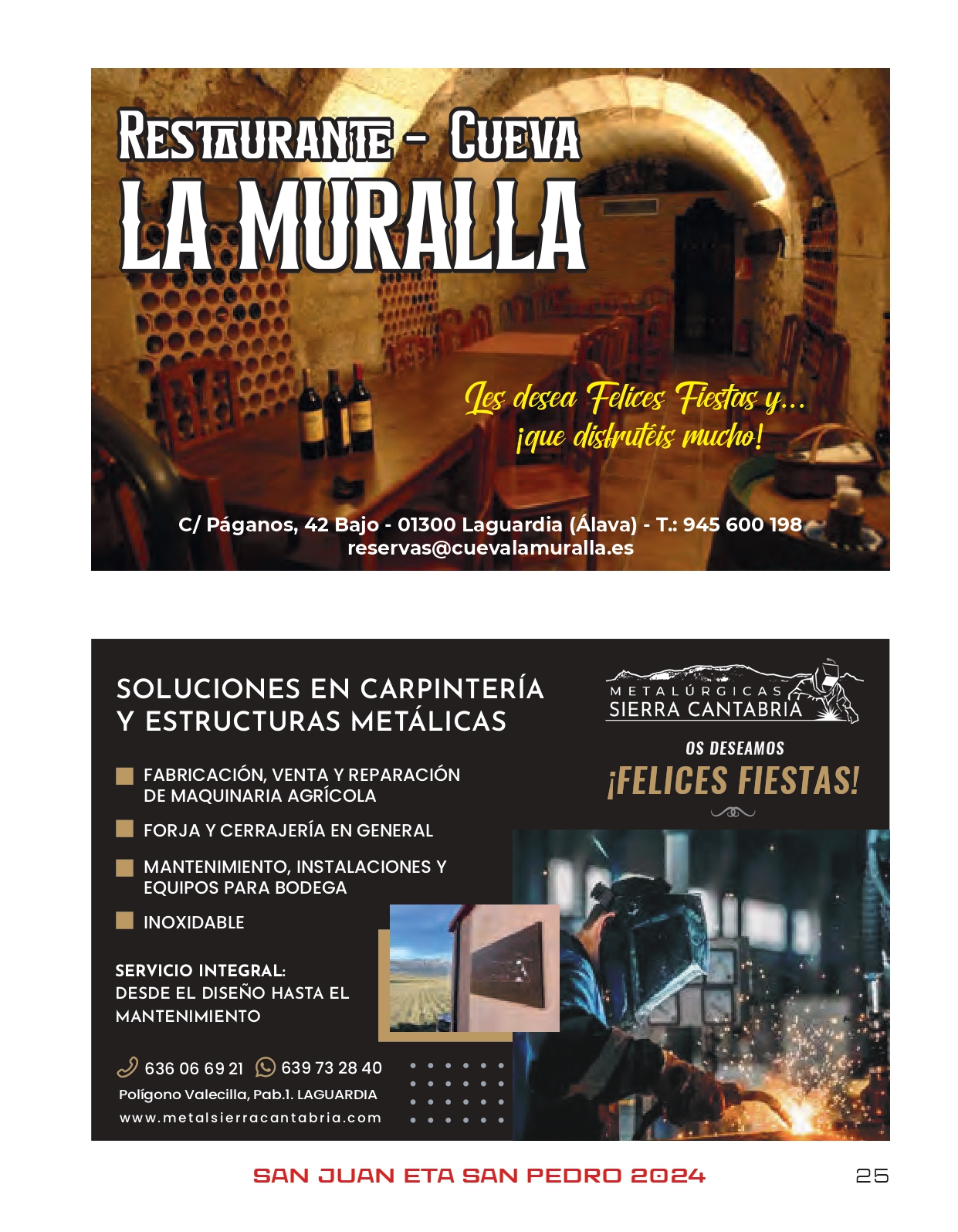 Programa de fiestas 2024