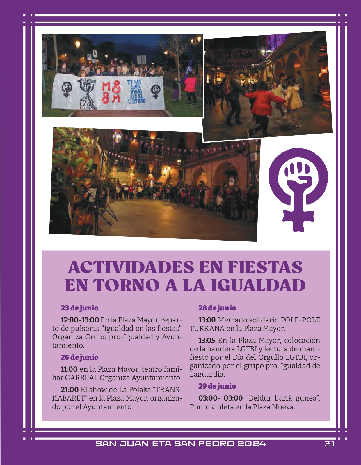 Programa de fiestas 2024