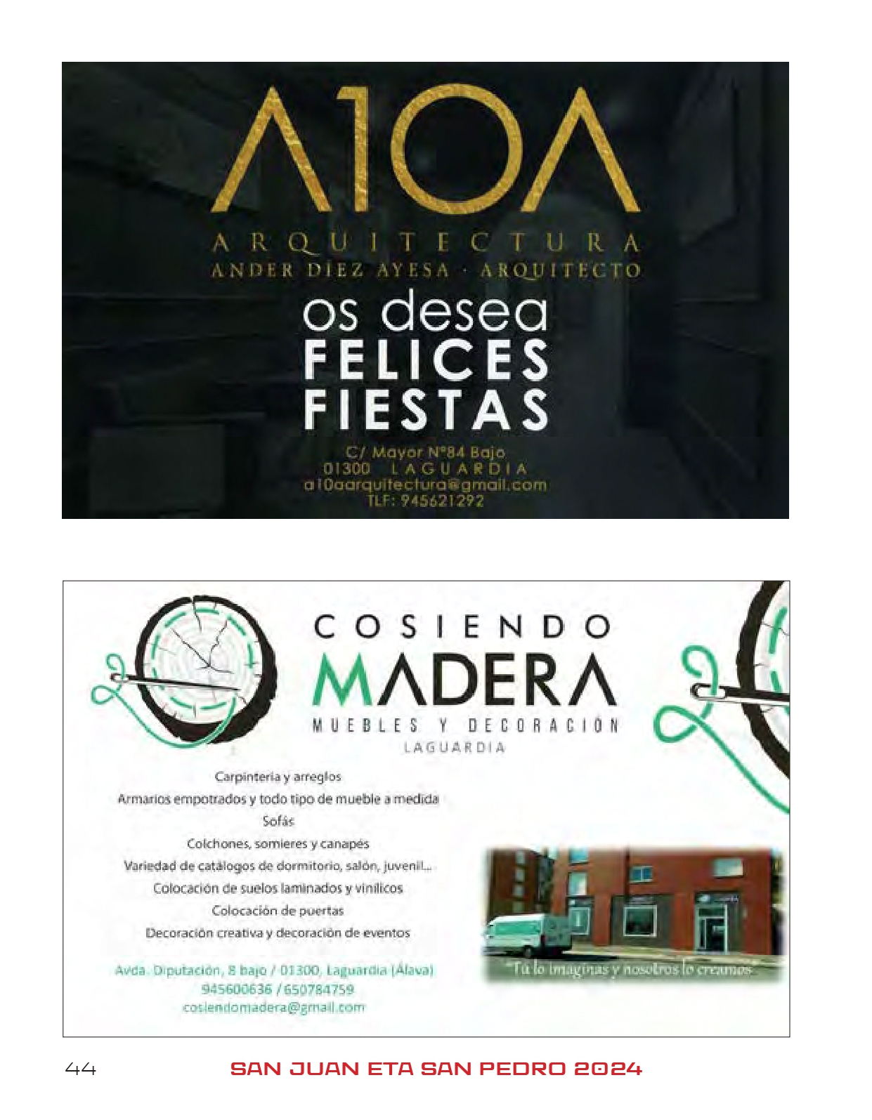 Programa de fiestas 2024
