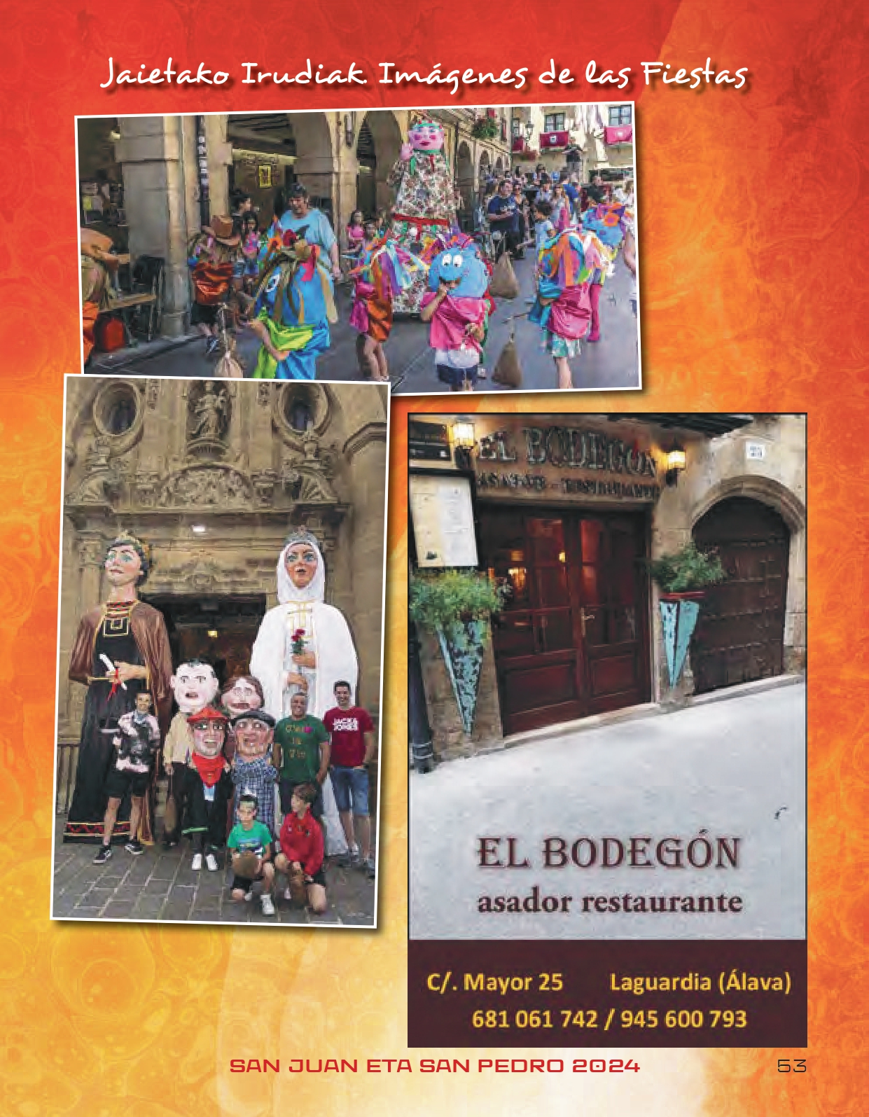 Programa de fiestas 2024