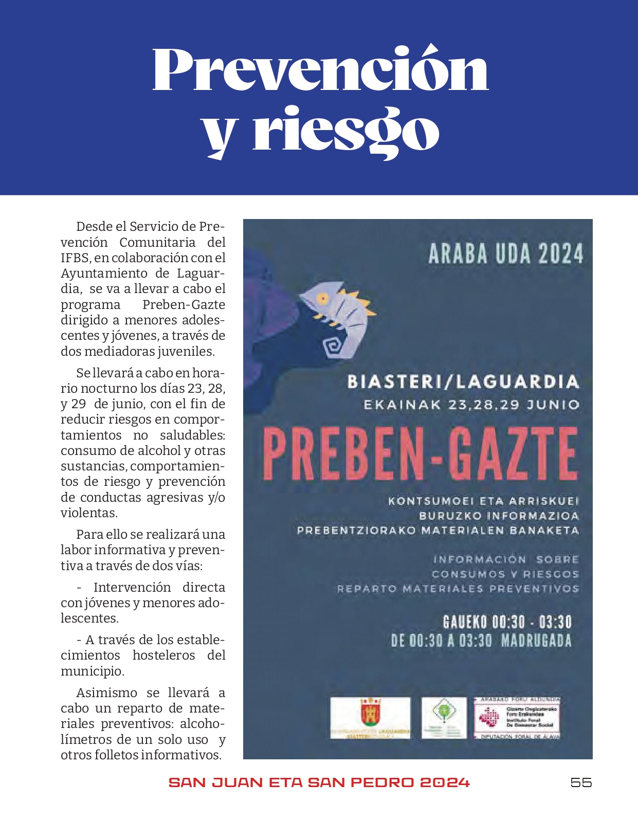 Programa de fiestas 2024