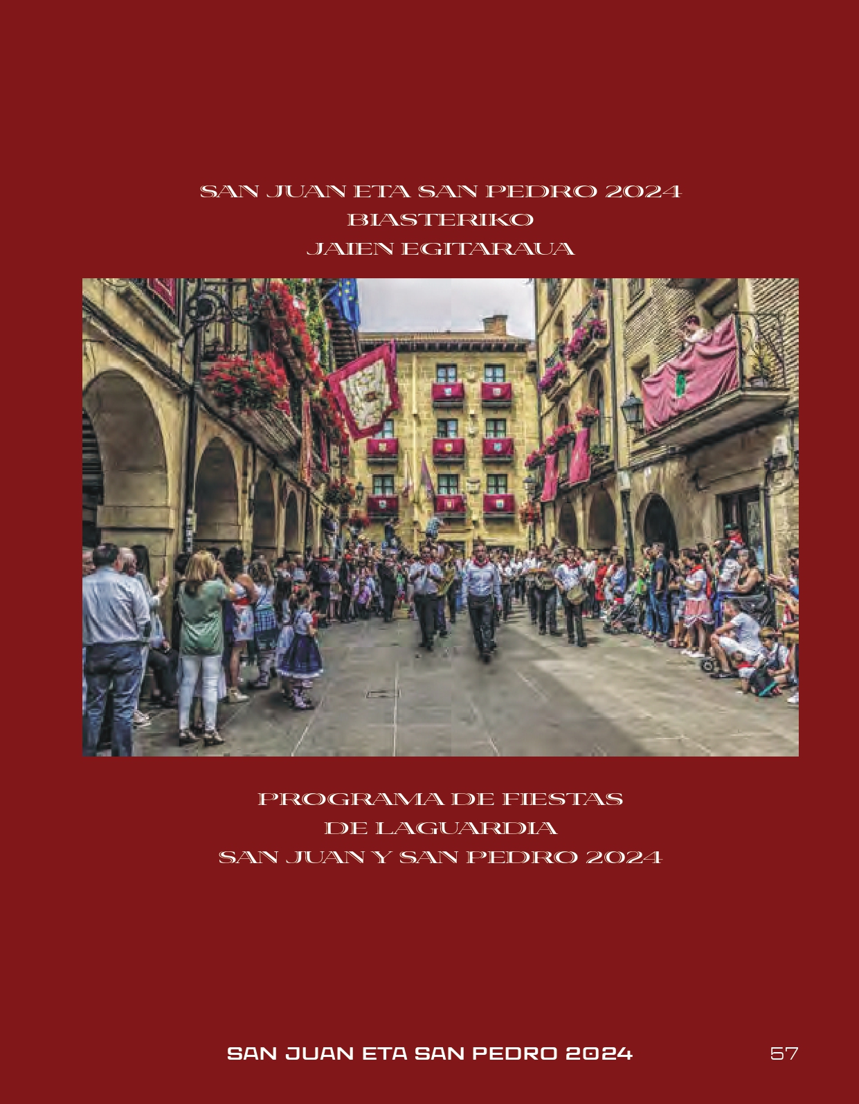 Programa de fiestas 2024