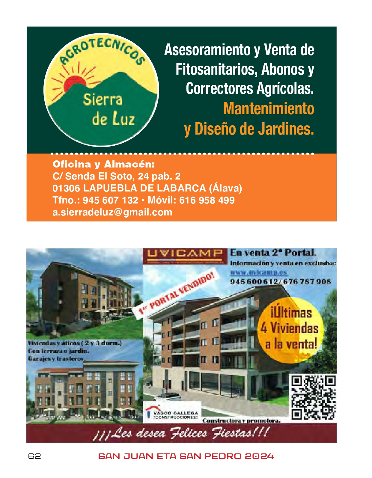 Programa de fiestas 2024