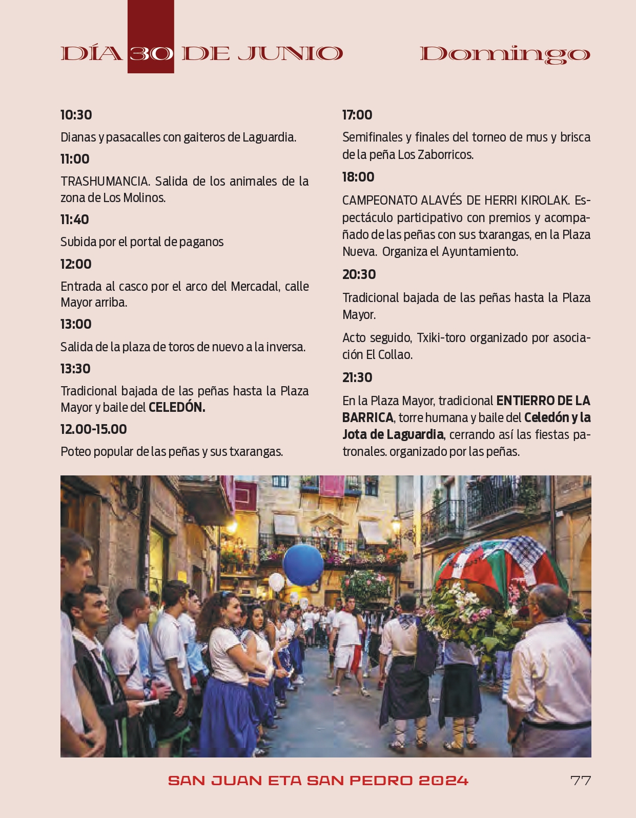 Programa de fiestas 2024
