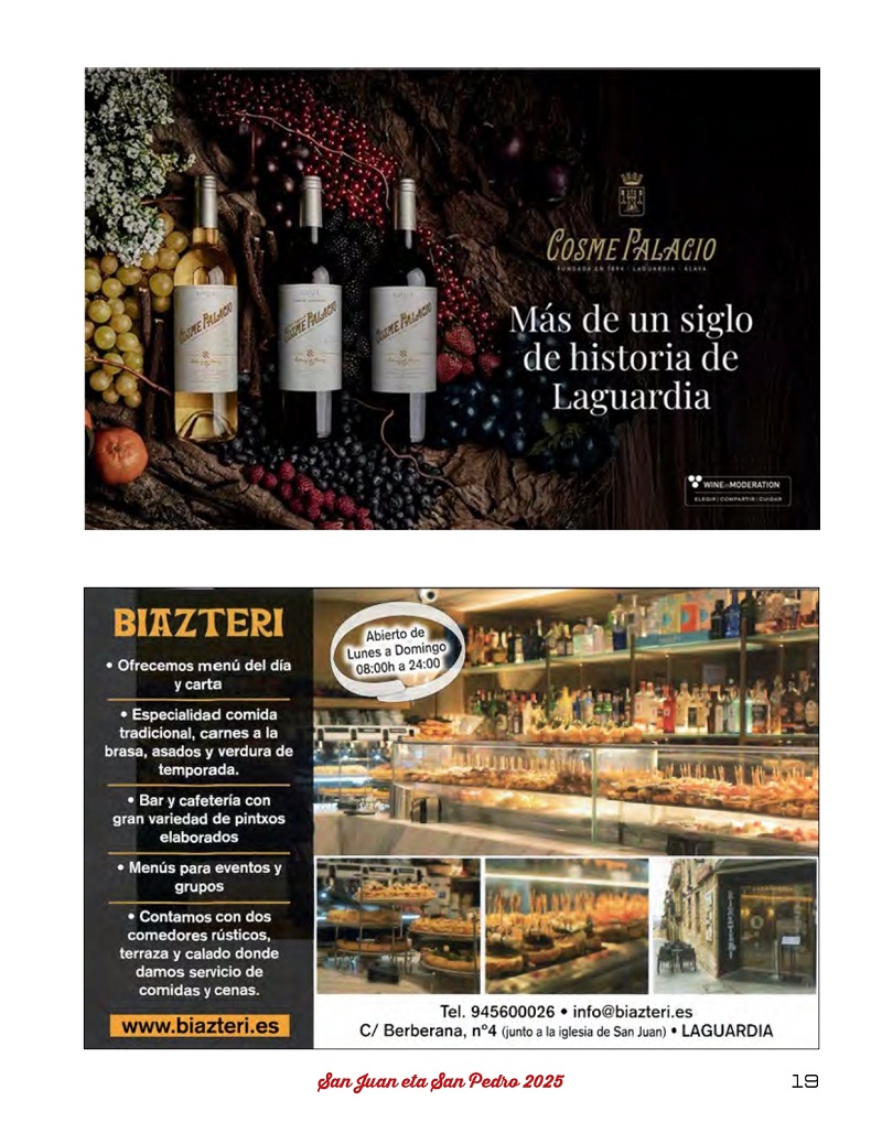 Programa de fiestas 2025