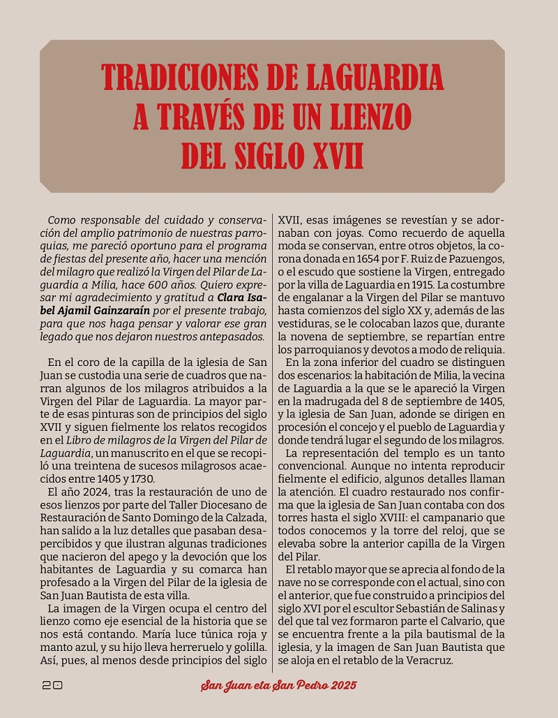 Programa de fiestas 2025