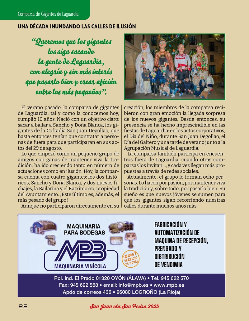 Programa de fiestas 2025