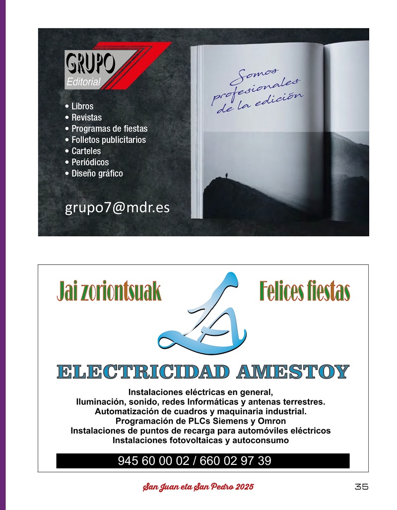 Programa de fiestas 2025