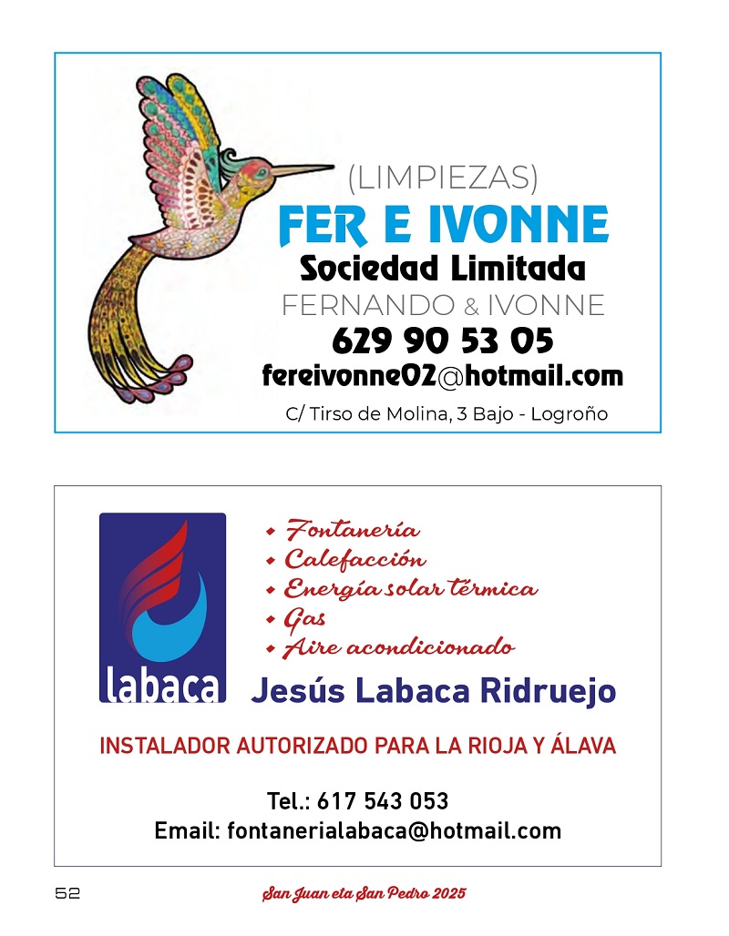 Programa de fiestas 2025