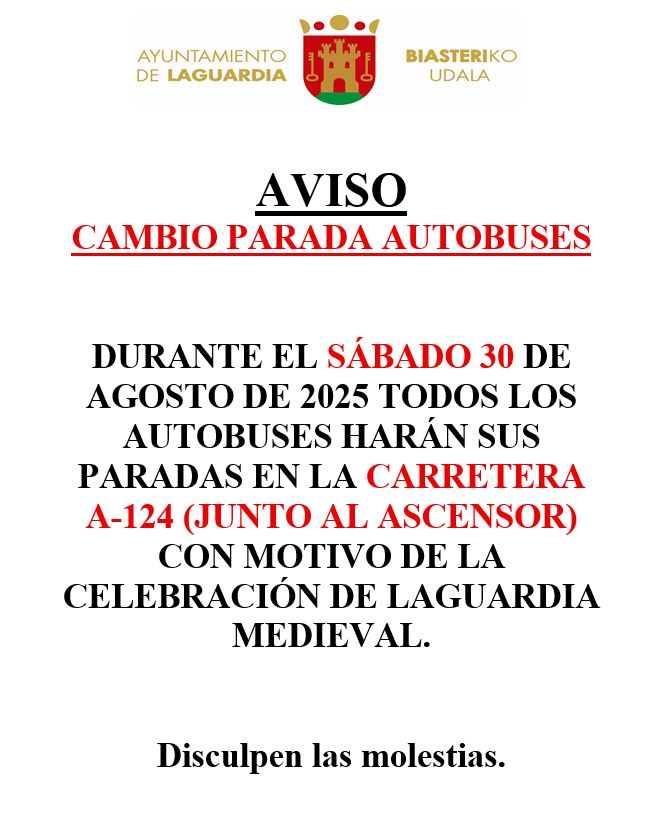 cambio autobuses 30 agosto