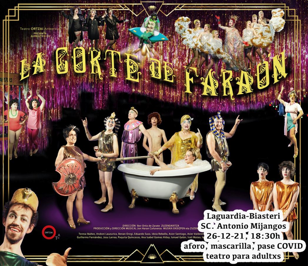 la corte del faraon