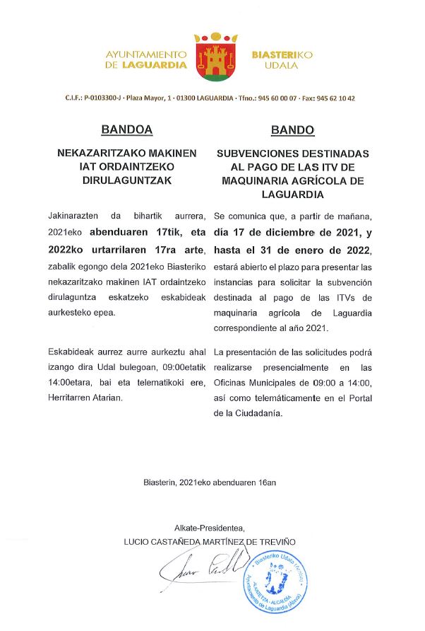 subvenciones itv