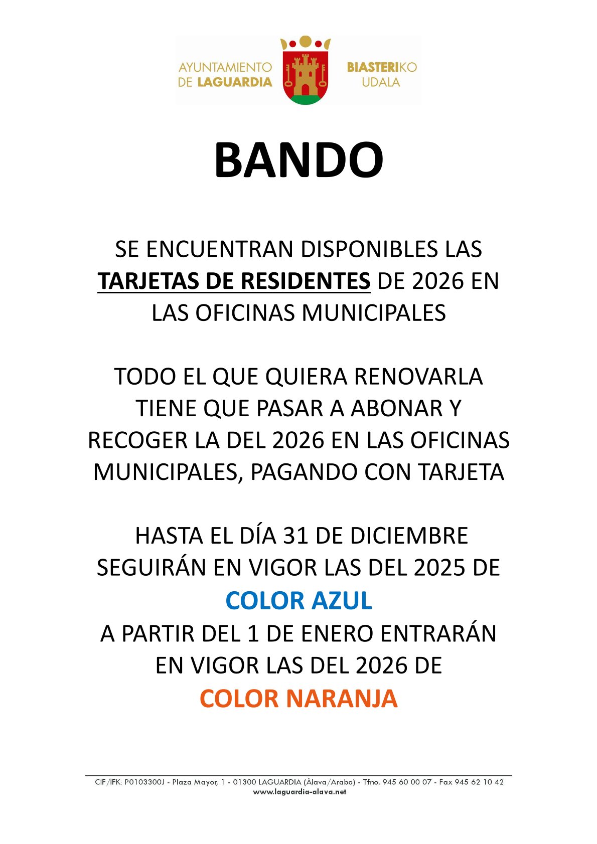 bando renovacion tarjetas de residentes 2026