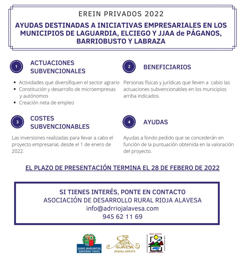 EREIN PRIVADOS