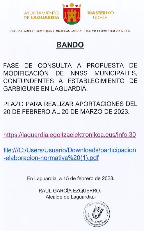 fase consulta mod nnss garbigune