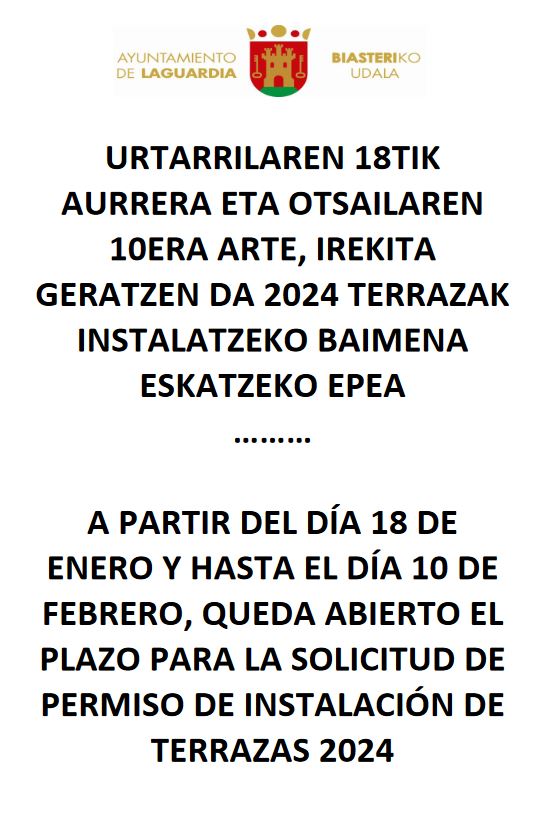bando terrazas