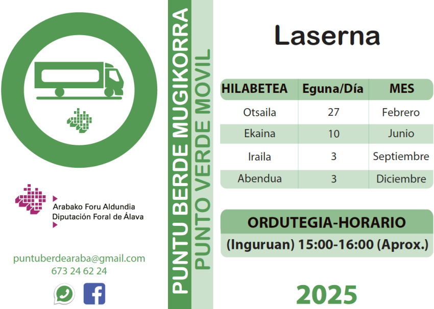 punto verde laserna