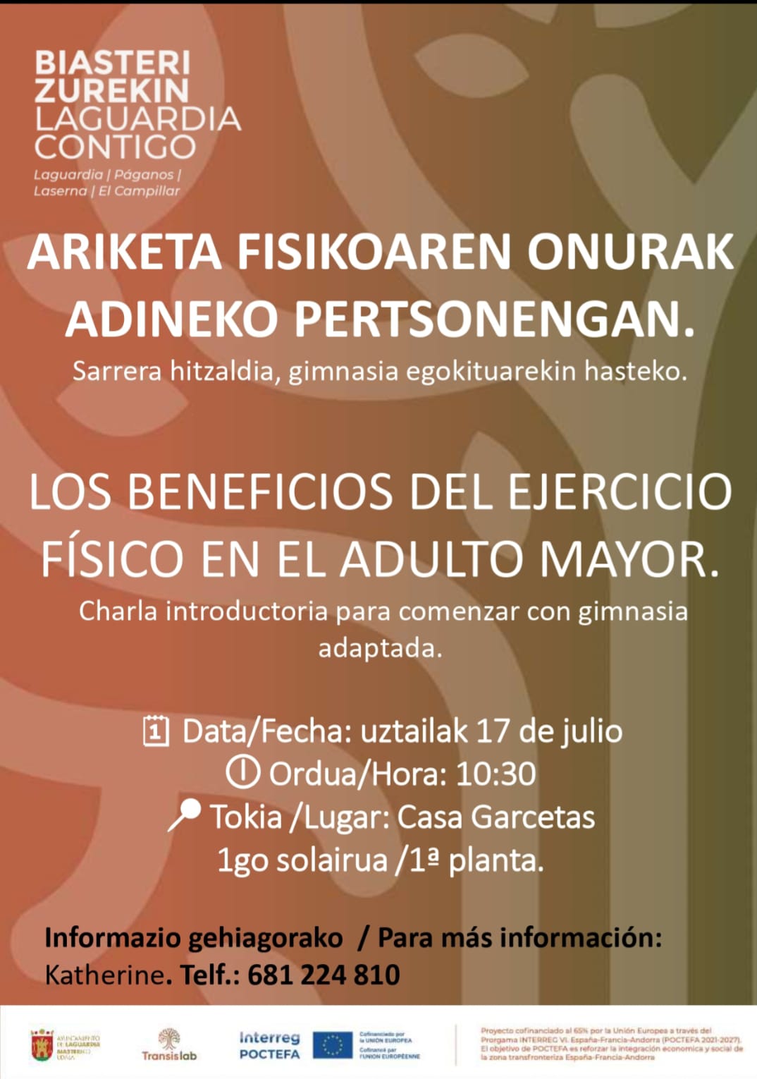 charla 17 julio