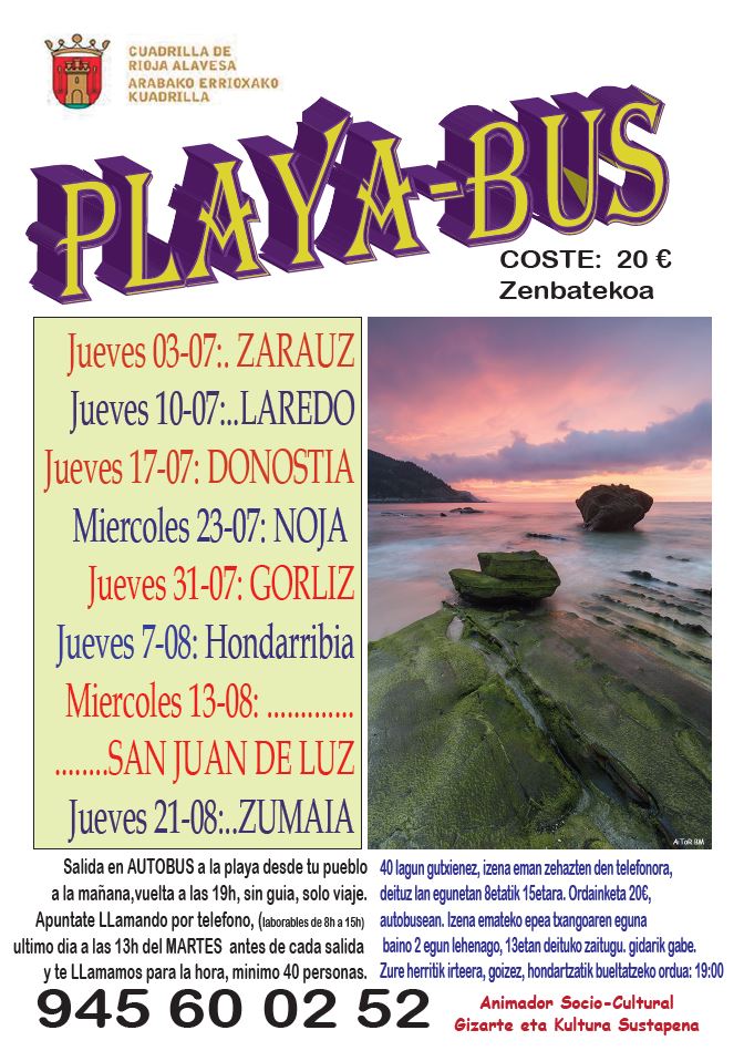 playa bus