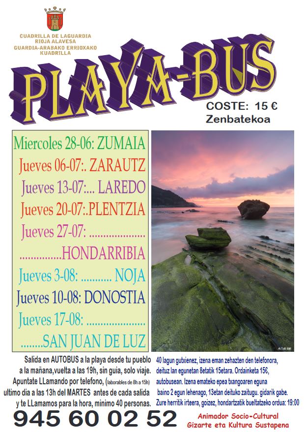 playa bus