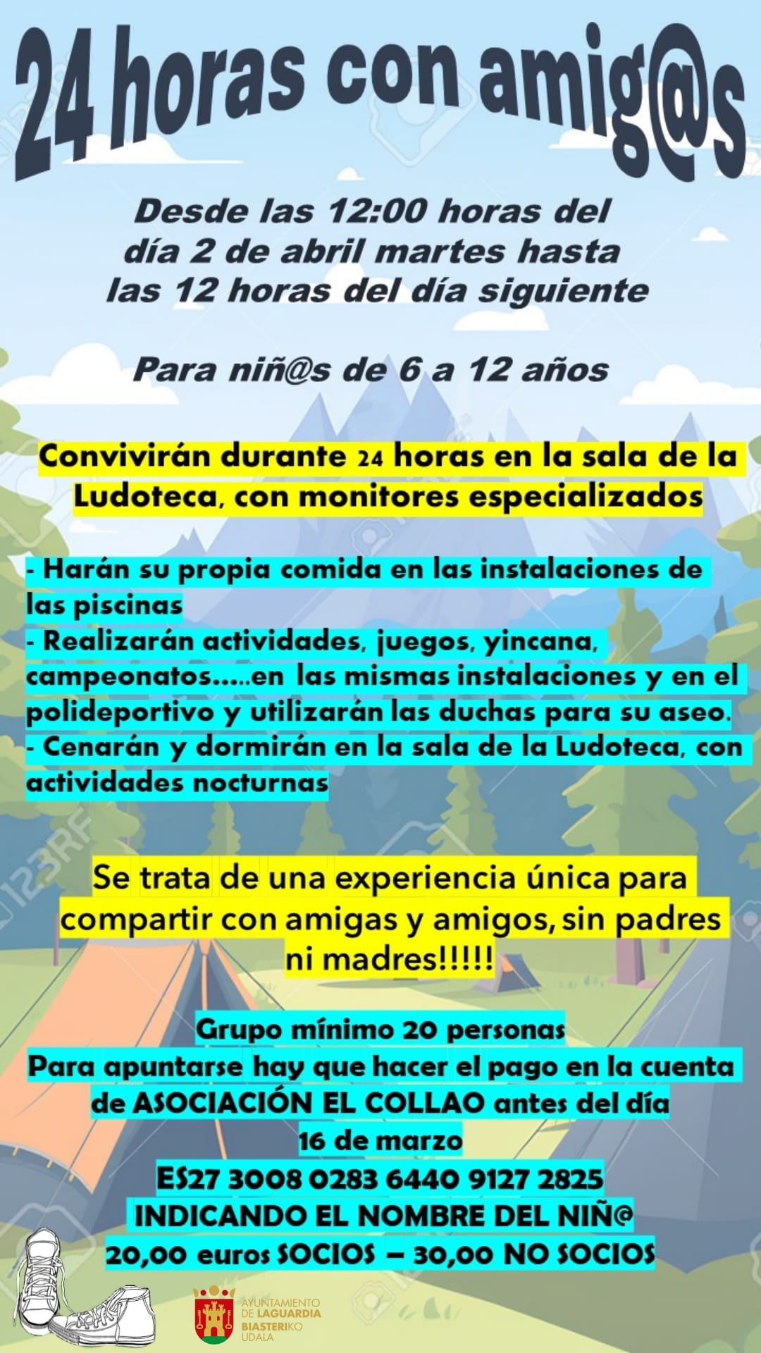 24 horas con amigos