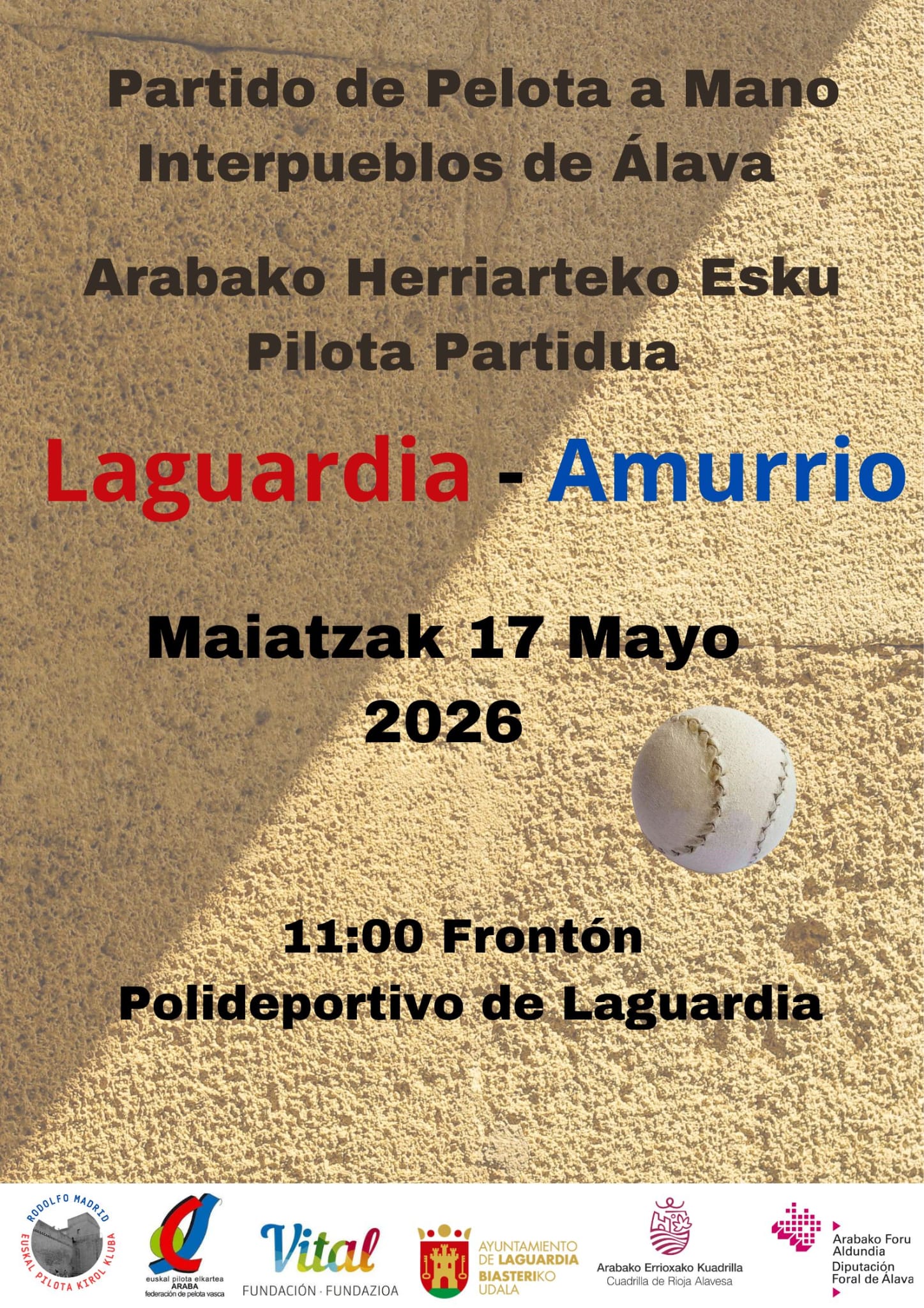 pelota 17 mayo