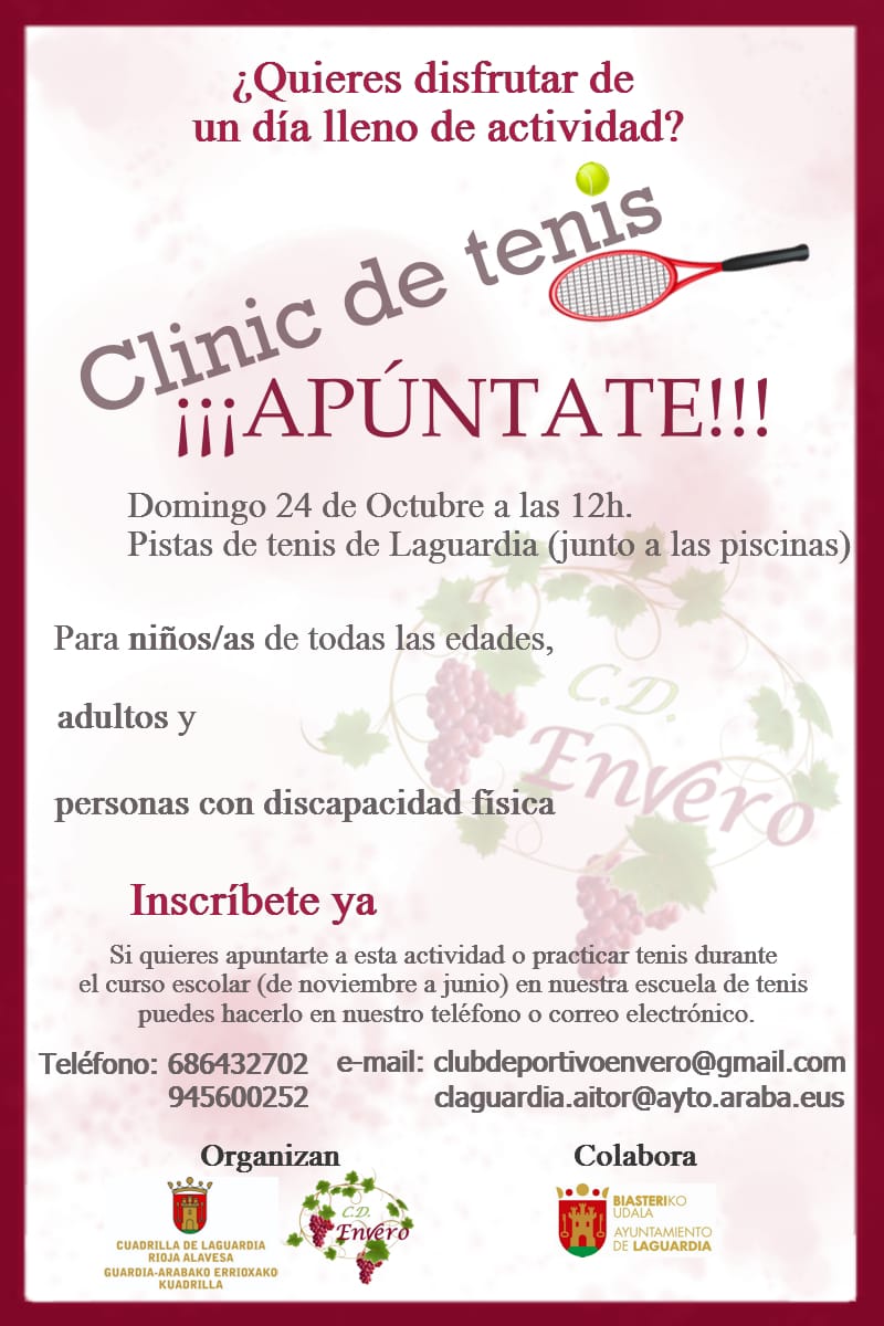 clinic de tenis