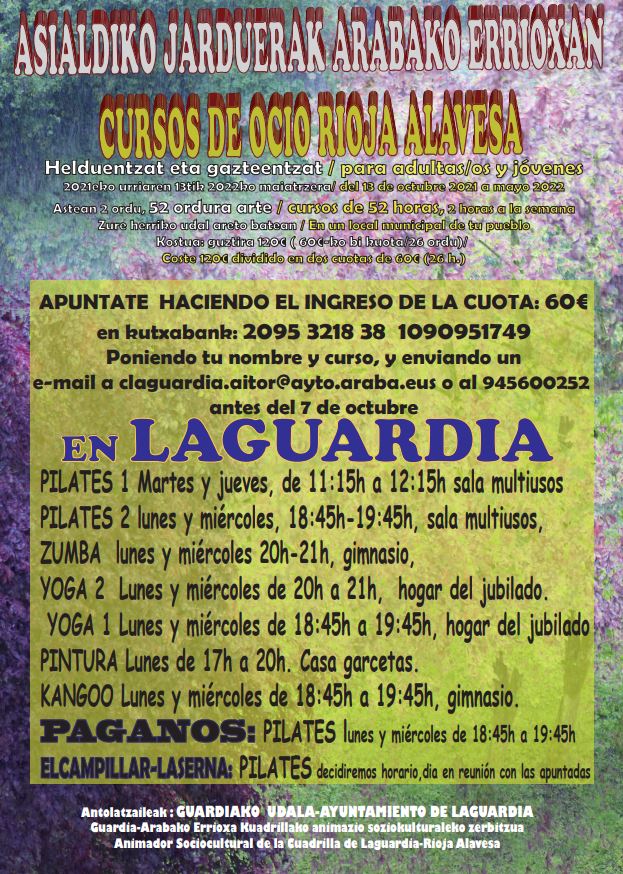 Cursos de ocio