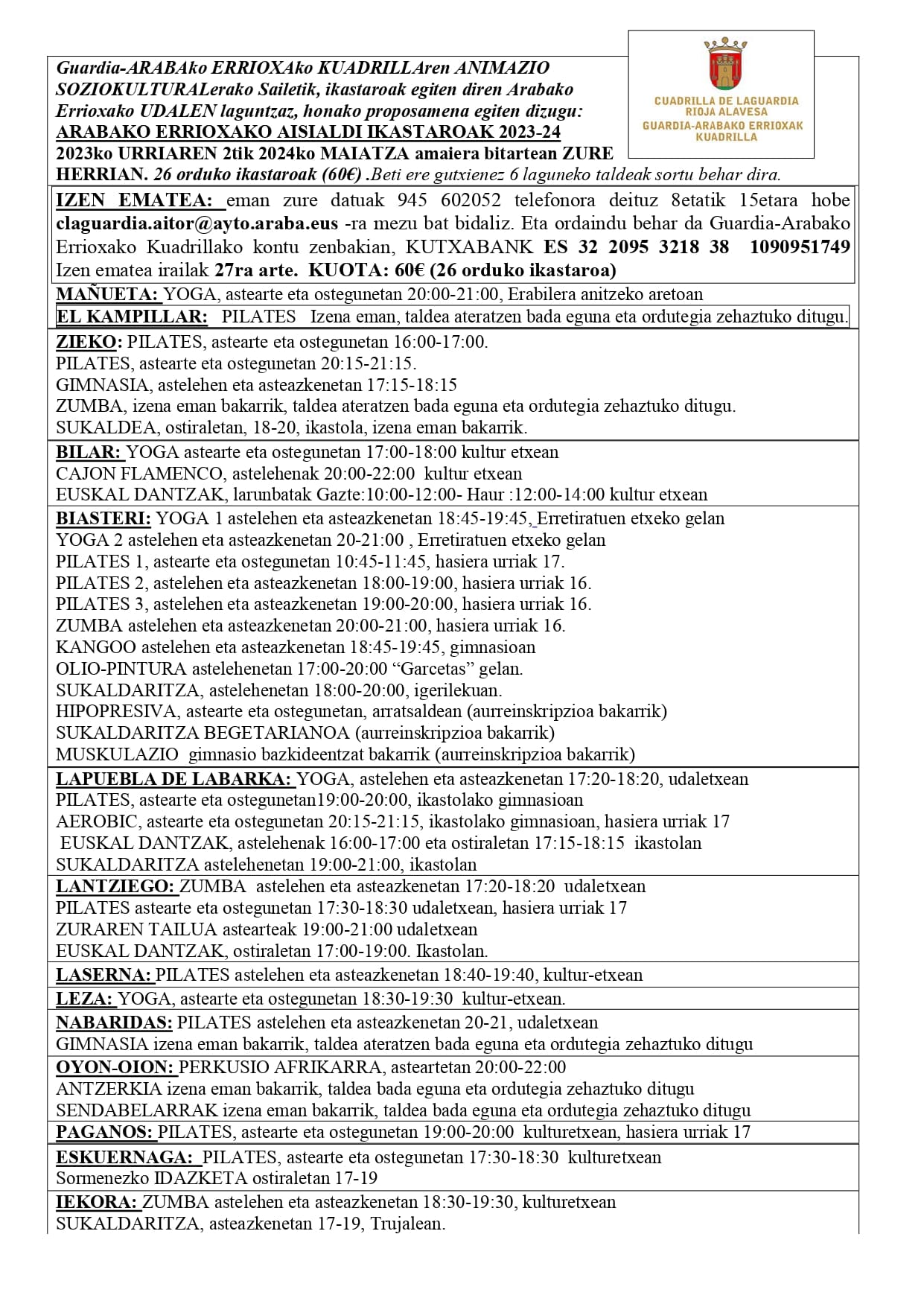 CURSOS DE OCIO DE RIOJA ALAVESA 2023 2024 1 page 0002