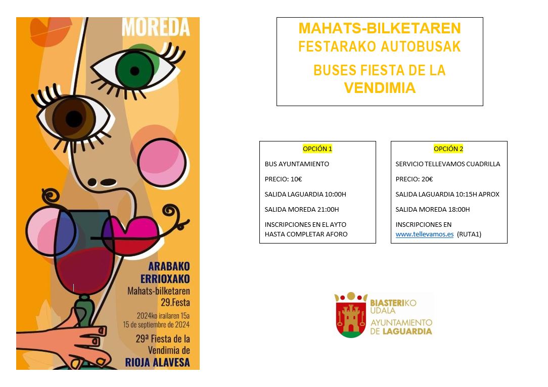 BUSES FIESTA VENDIMIA