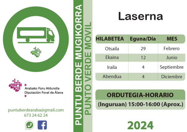 punto verde laserna