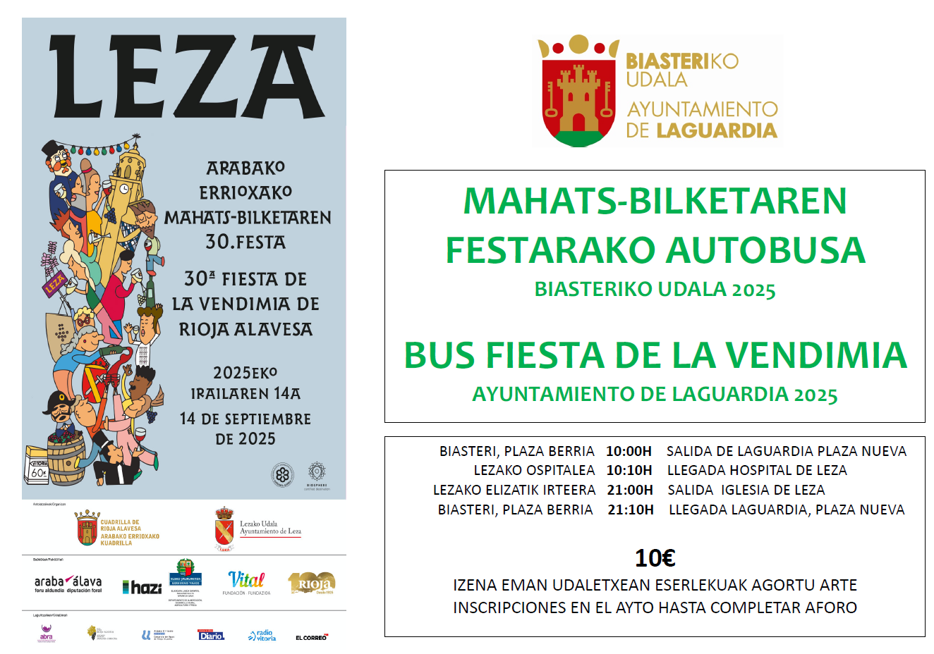 bus fiesta vendimia