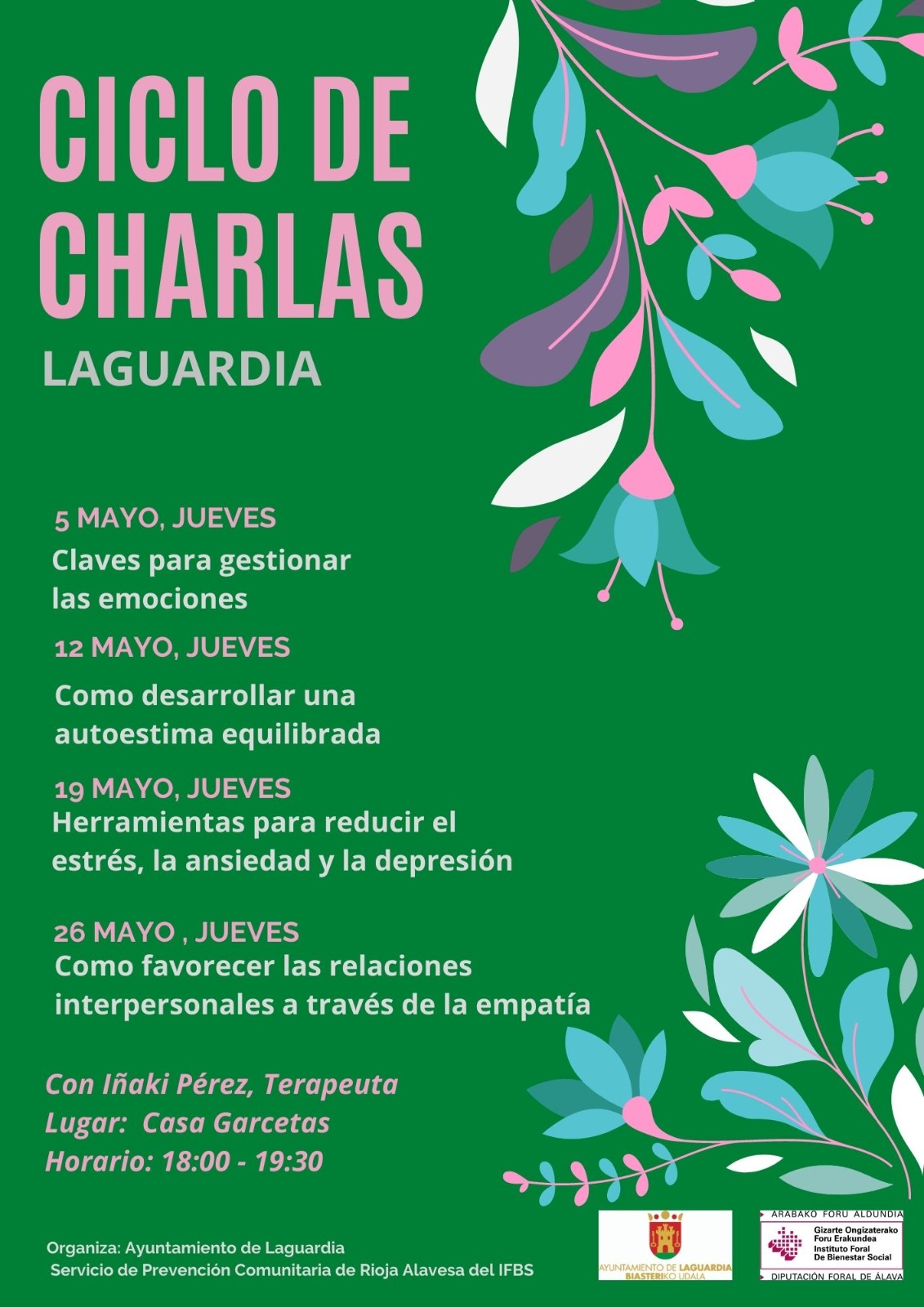 CICLO CHARLAS MAYO