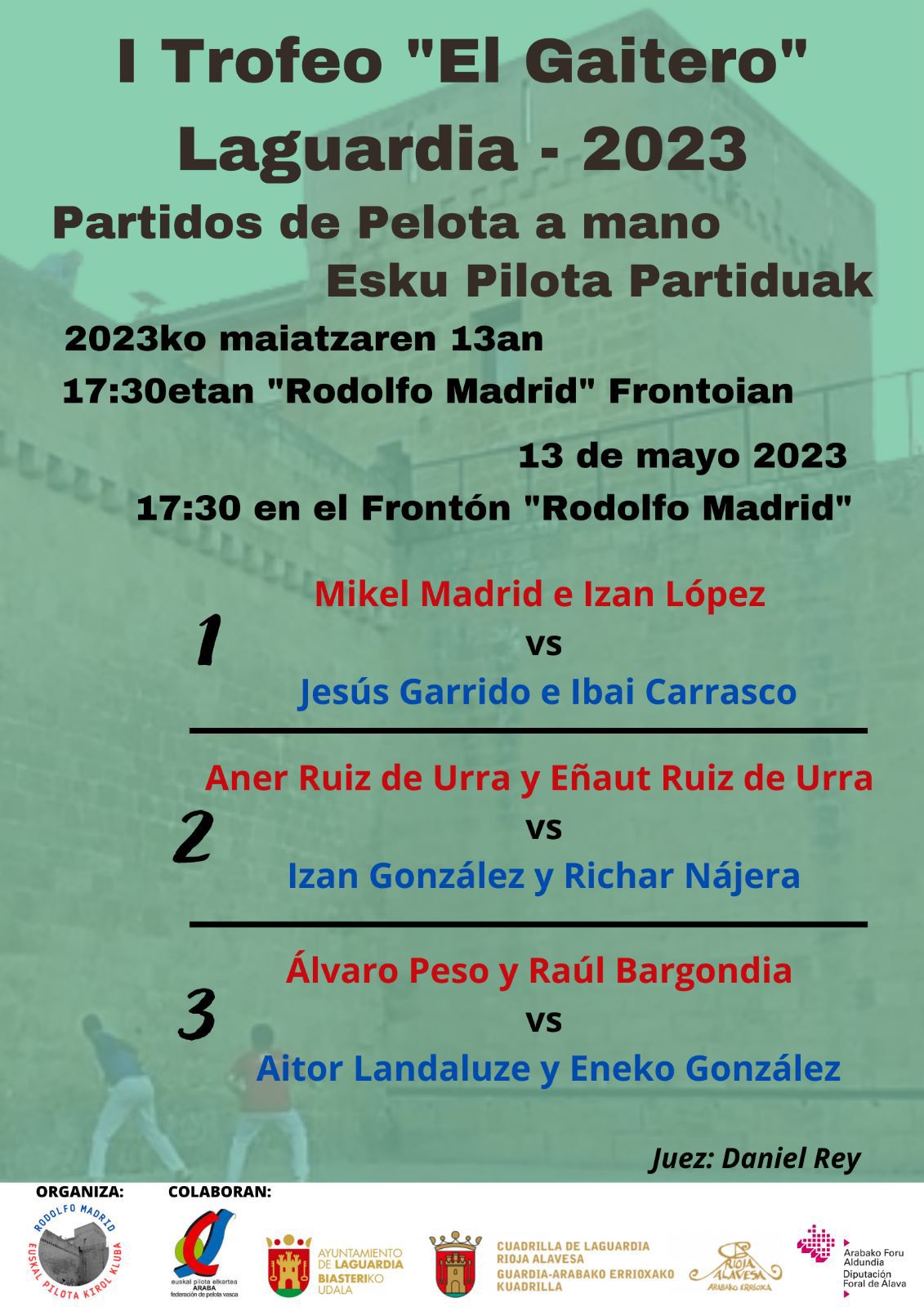 I TROFEO EL GAITERO PELOTA A MANO