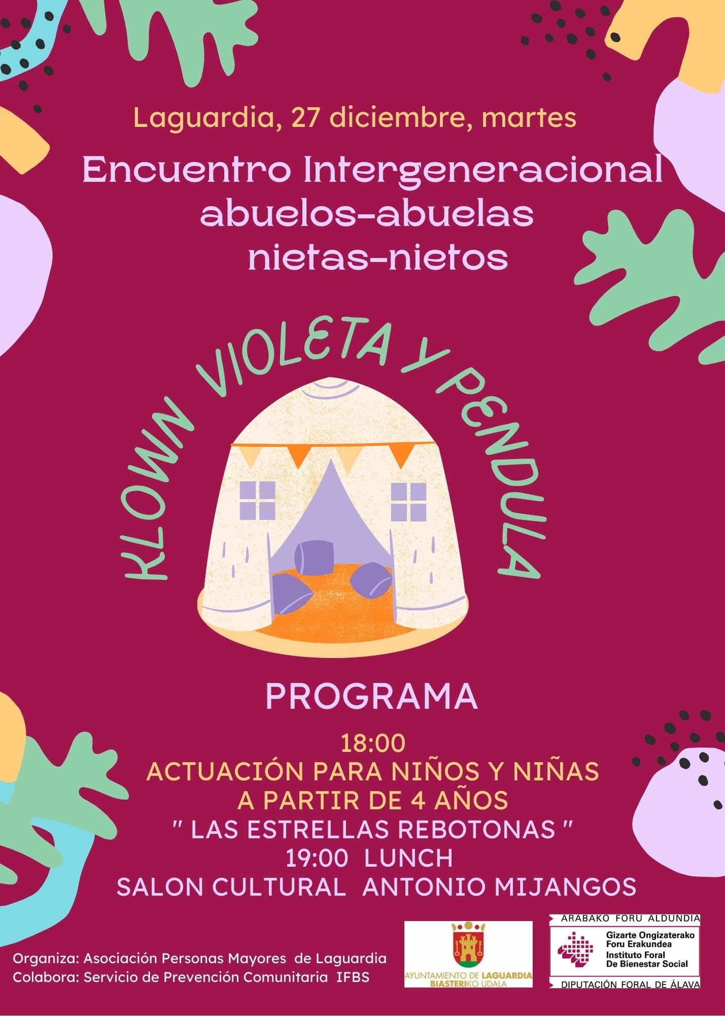 encuentro abuelos y abuelas y nietos y nietas