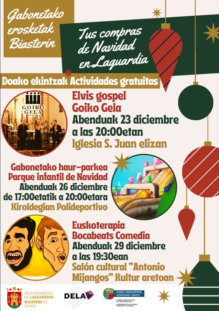tus compras de navidad en laguardia