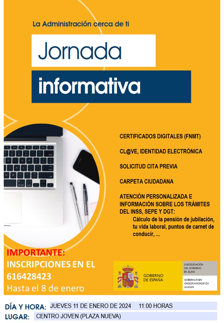 jornada informativa la administración cerca de ti