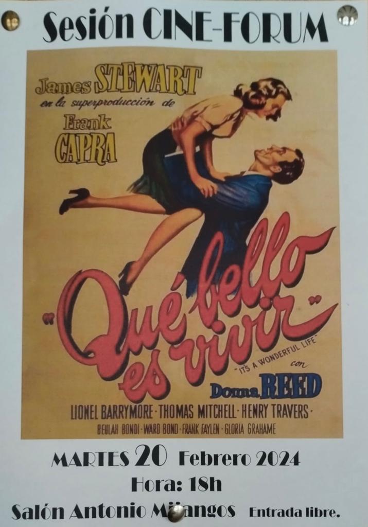 CINE FORUM 20 FEBRERO