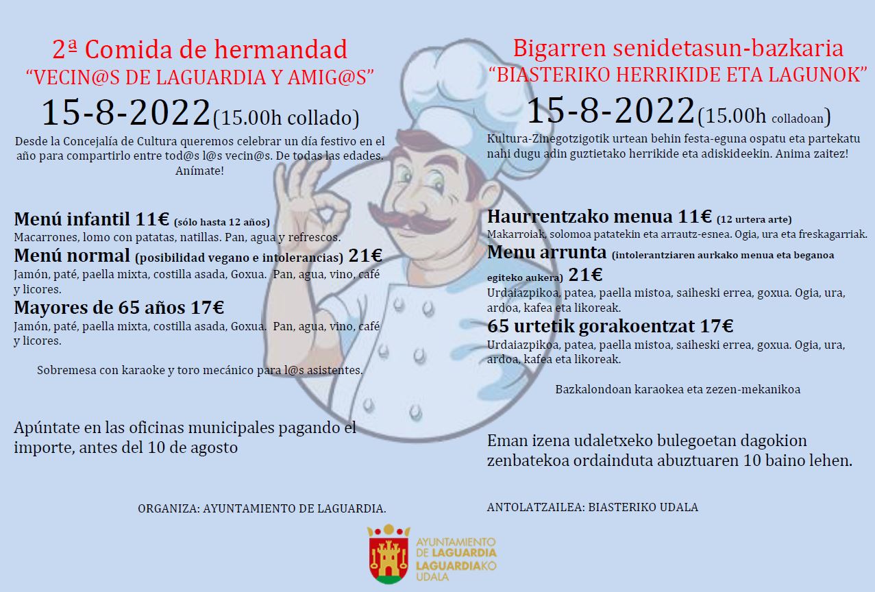 comida hermandad