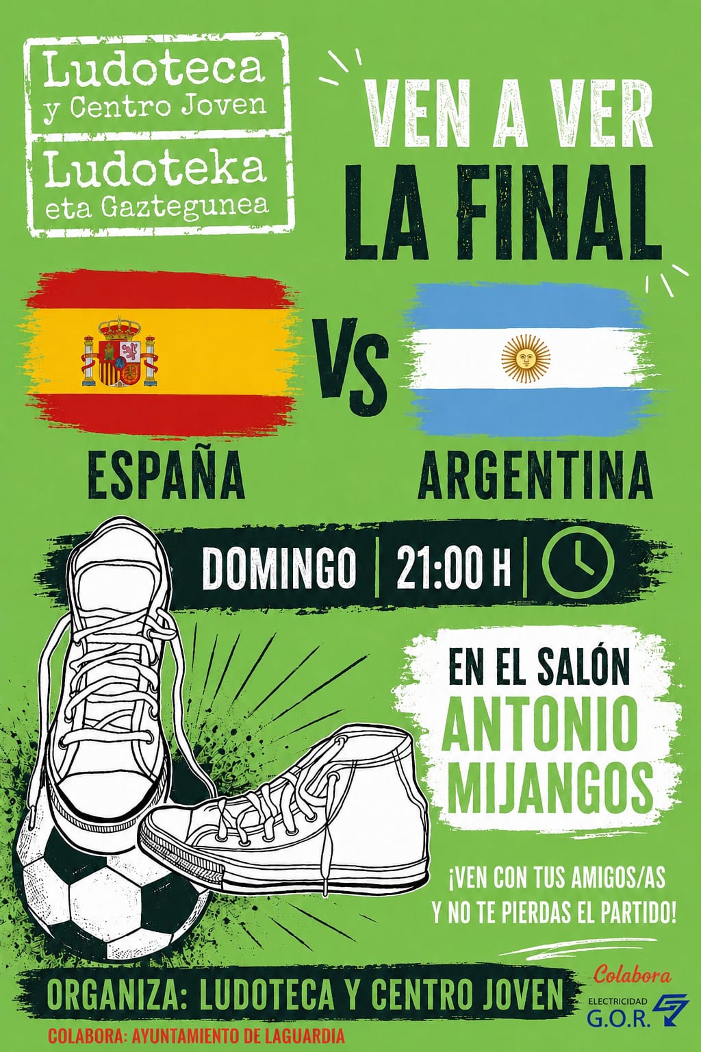 PARTIDO DE FÚTBOL
