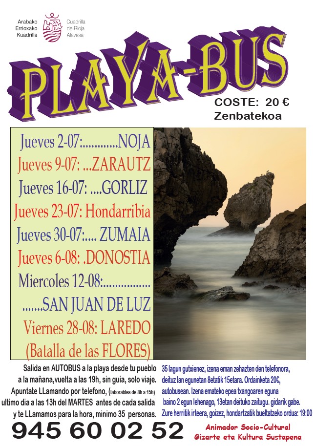 playa bus