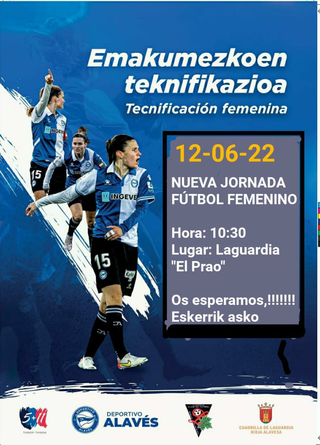 Jornada futbol femenino. Tecnificación