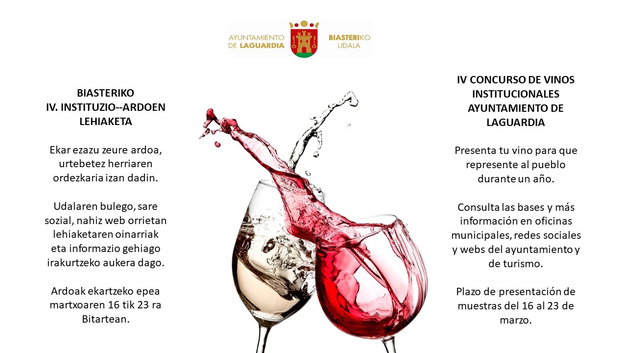 cartel concurso de vinos