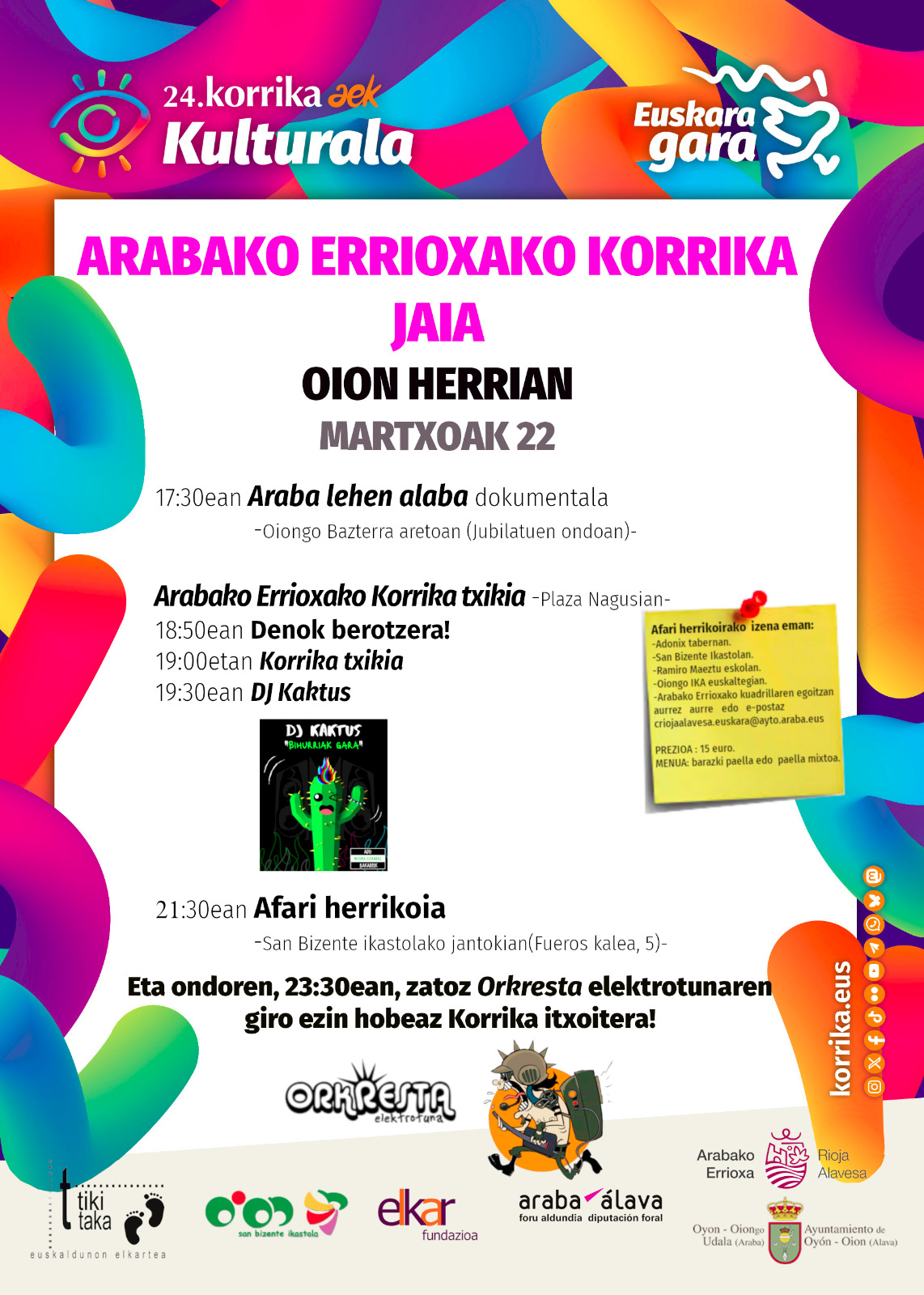 KORRIKA FESTA