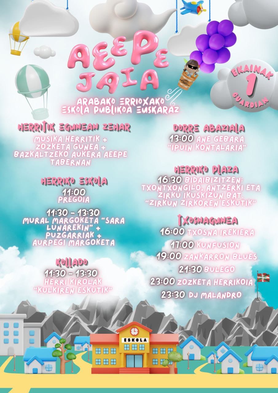 CARTEL JAIA AEEPE